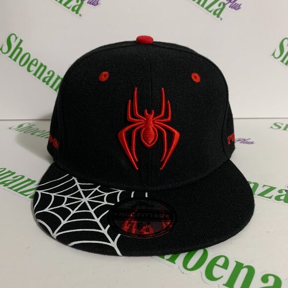 Headgear Classics Hat Fitted Spider-Man Into The Spiderverse Marvel Cap 6 7/8 - Picture 1 of 7